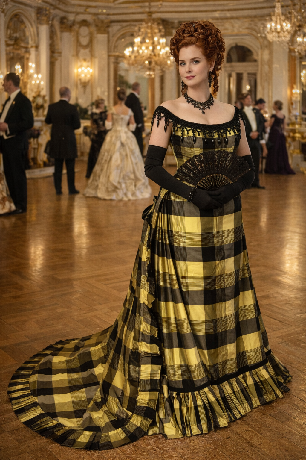 1890s Ballroom Gown by Costumes by Schell